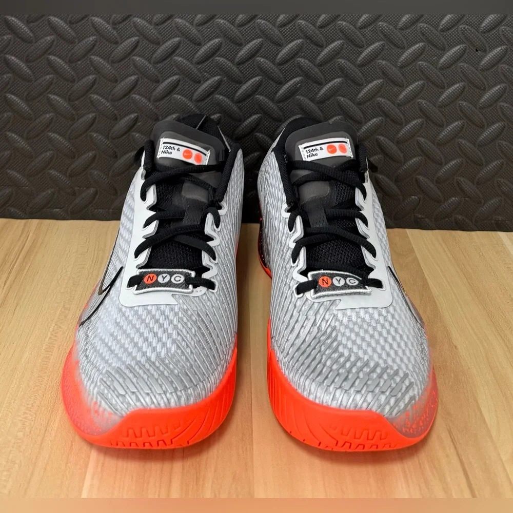 Nike Zoom Vapor 11 Premium HC NYC Orange Tennis Shoes FQ7721-001 Mens‎ Size 8.5